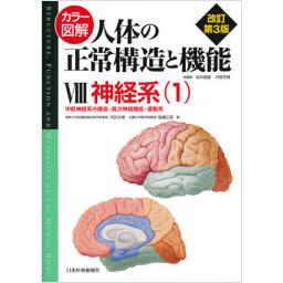 カラー図解　人体の正常構造と機能　VIII　神経系(1)　改訂第3版